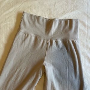 Brandy Melville Tan Yoga Pants